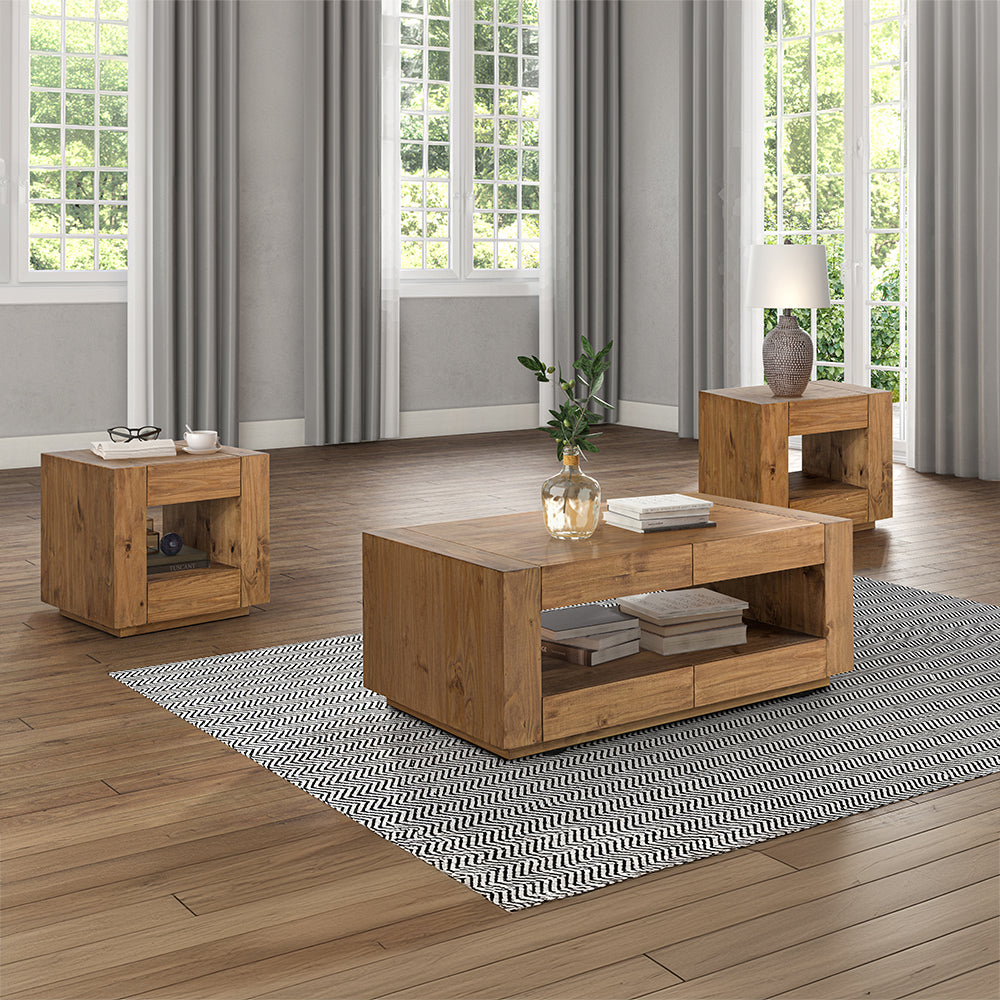 ACME Harlan Oak Coffee Table Model LV03775