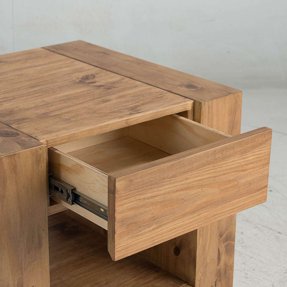 ACME Harlan Oak End Table Model LV03776