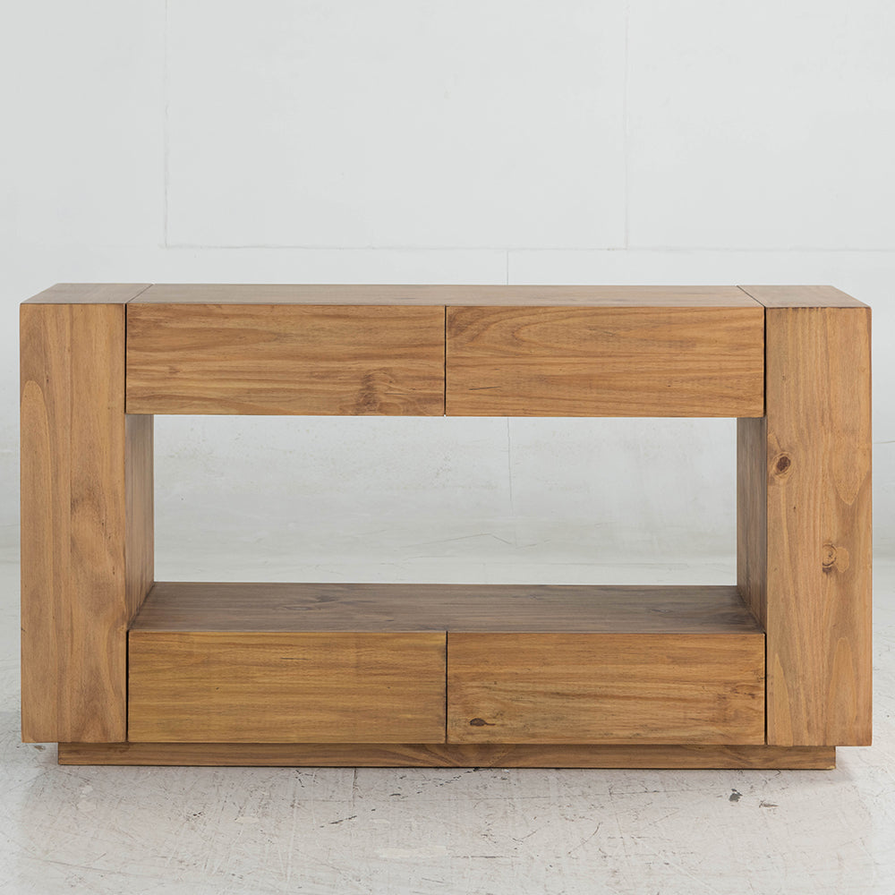ACME Harlan Oak Sofa Table Model LV03777