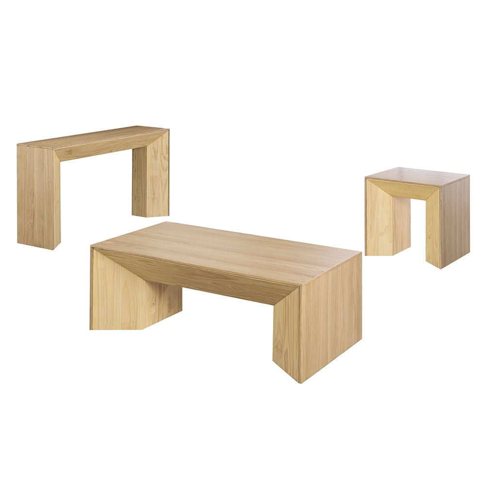 ACME Harold Natural Oak Coffee Table Model LV03785