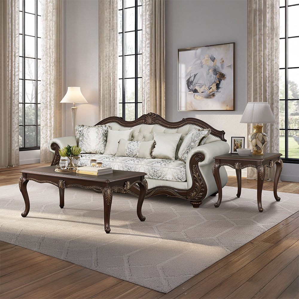 ACME Pierce Cherry Coffee Table Model LV03835