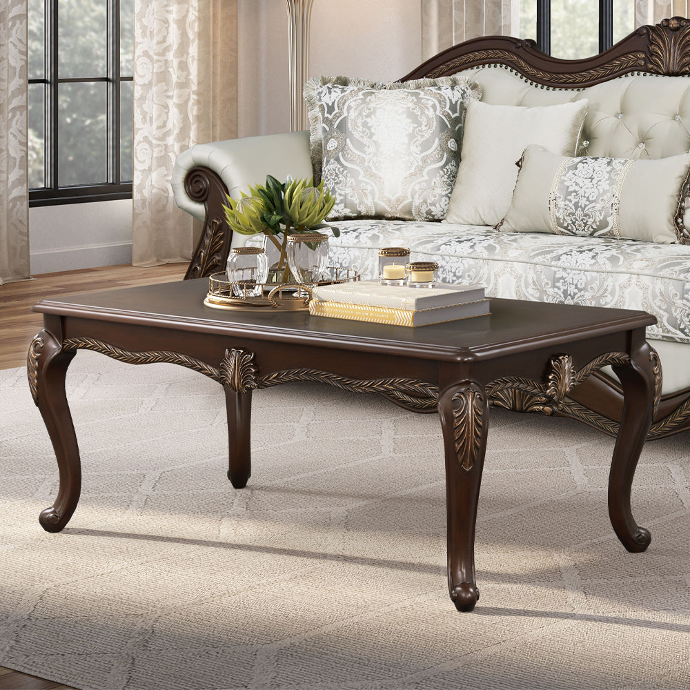 ACME Pierce Cherry Coffee Table Model LV03835