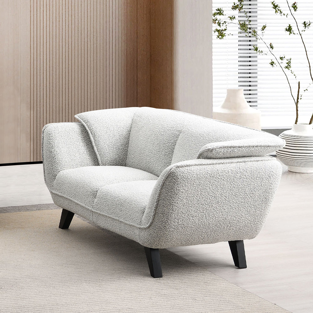 ACME Nayeli Light Gray Boucle Loveseat Model LV04201
