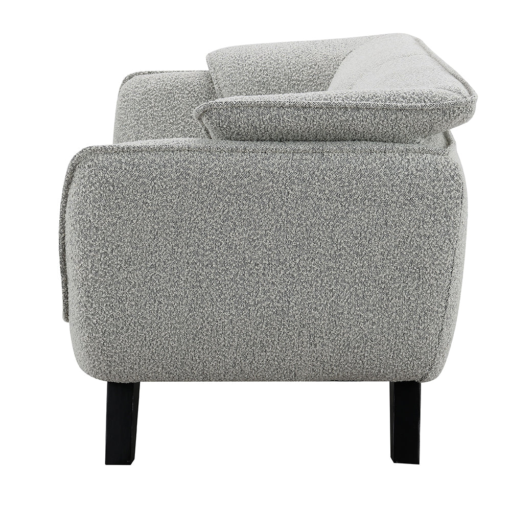 ACME Nayeli Light Gray Boucle Loveseat Model LV04201