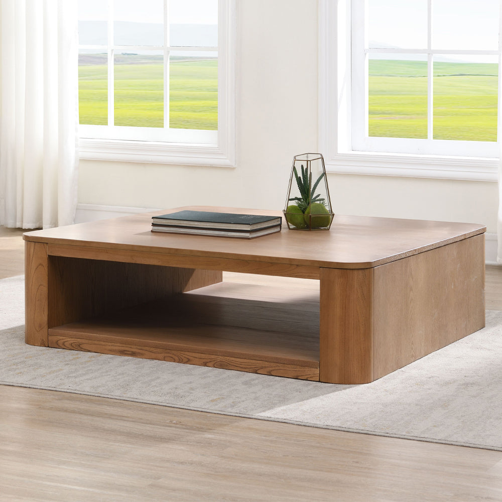 ACME Zoey Oak Coffee Table Model LV04215