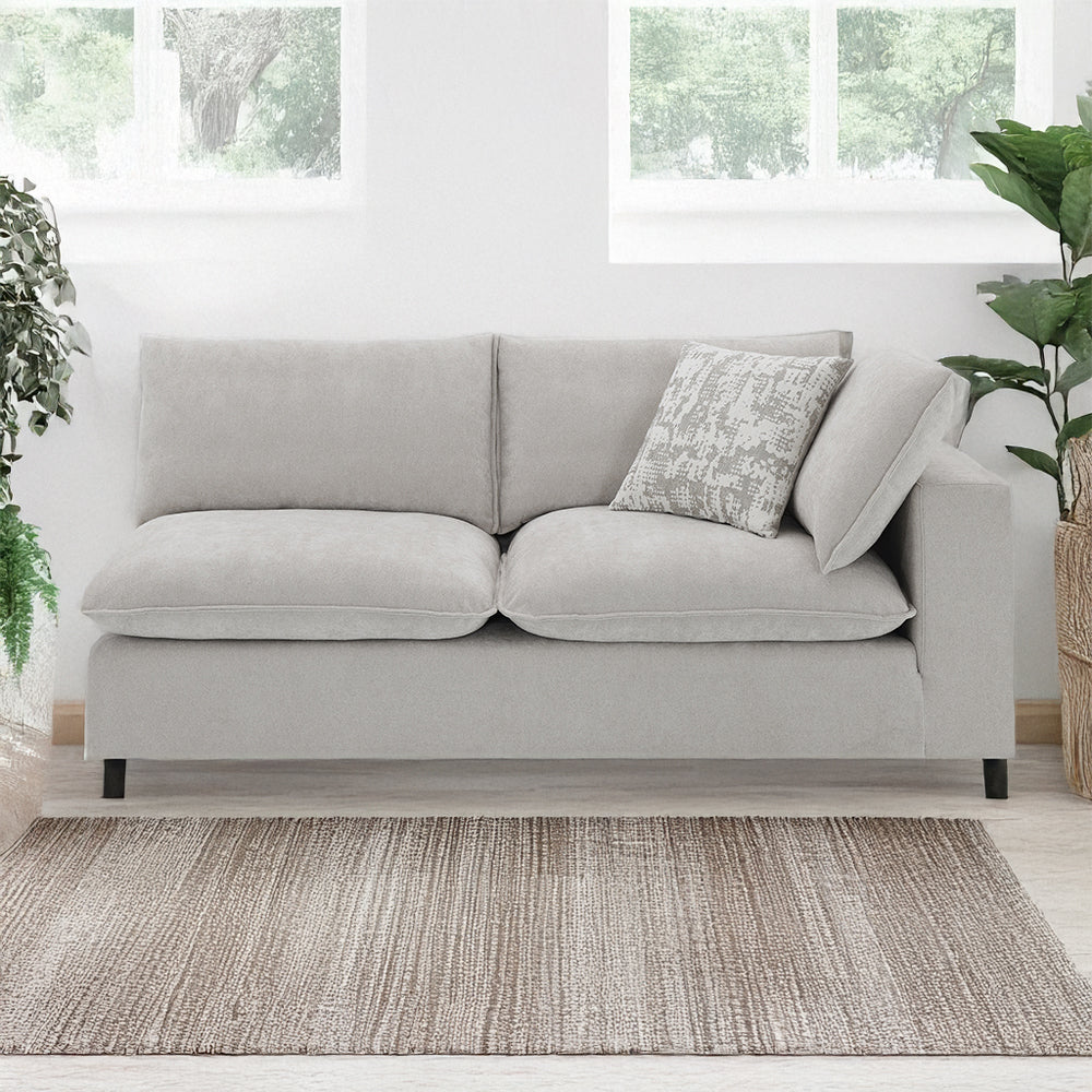 ACME Marisa Beige Boucle Modular RF Loveseat with 2 Pillows Model LV04411