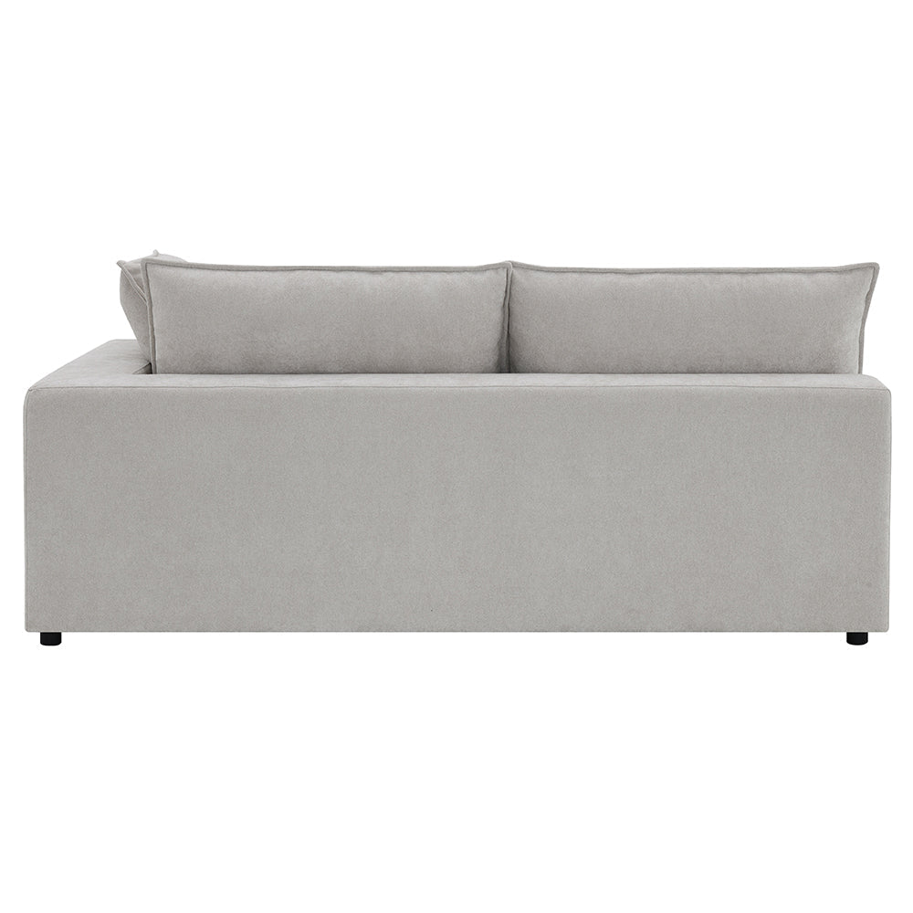 ACME Marisa Beige Boucle Modular RF Loveseat with 2 Pillows Model LV04411