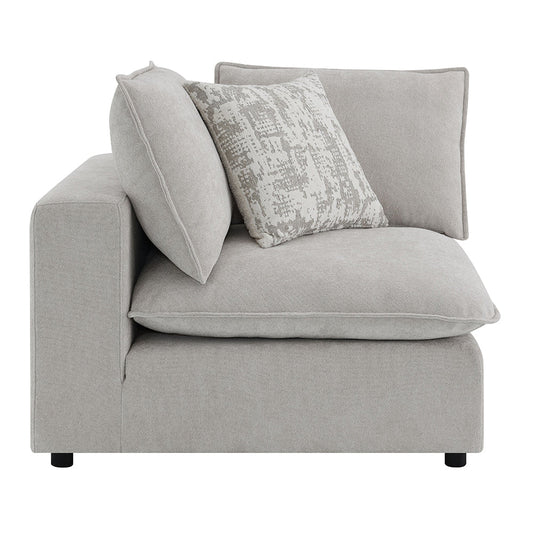 ACME Marisa Beige Boucle Modular Wedge with Pillow Model LV04412