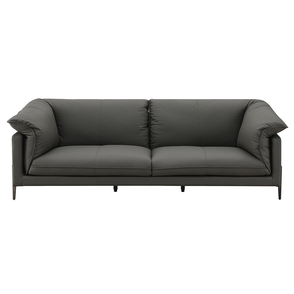 ACME Tadi Black Top Grain Leather Loveseat Model LV04511