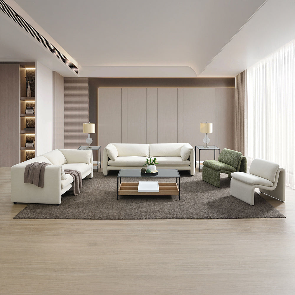 ACME Jaeda Beige Linen Sofa Model LV04550