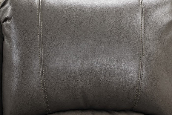 Furniture of America Letha Gray Transitional Glider Recliner Model NX6008GY-CH