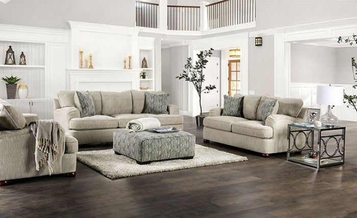 Furniture of America Salisbury Multi Traditional Ottoman Model SM5409-OT