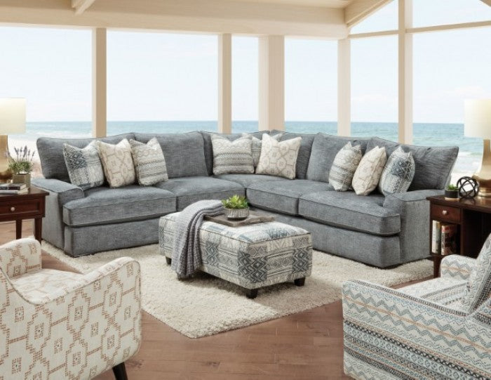 Furniture of America Eastleigh Tribal Multi Transitional Ottoman Model SM8186-OT