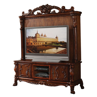 ACME Dresden Cherry Oak Entertainment Center Model 12163