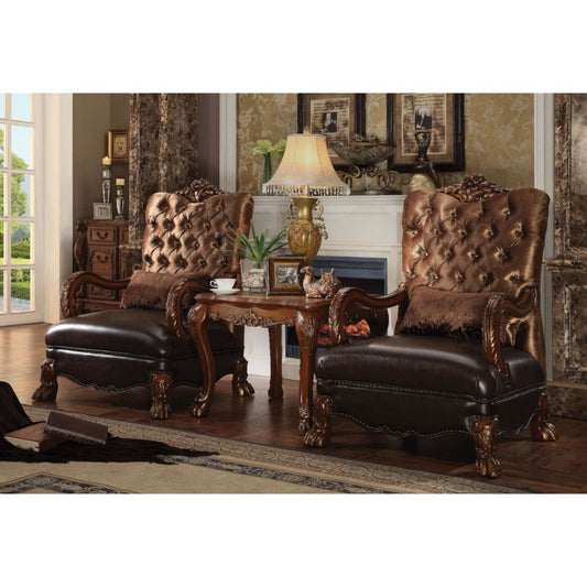 ACME Dresden Cherry Oak End Table Model 82096