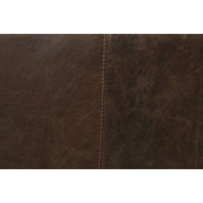 ACME Porchester Distress Chocolate Top Grain Leather Sofa Model 52480