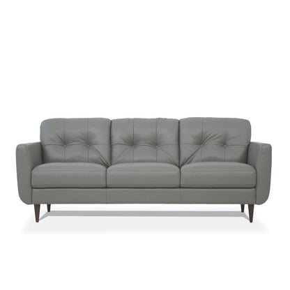 ACME Radwan Pesto Green Top Grain Leather Sofa Model 54960