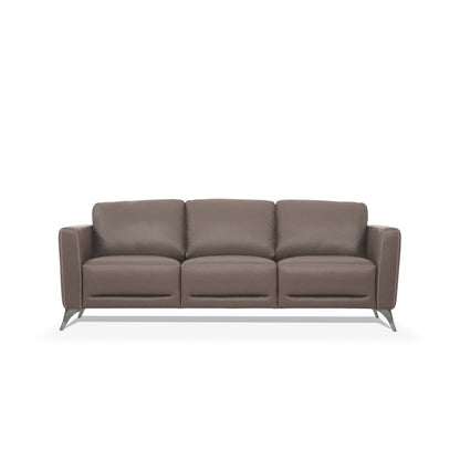 ACME Malaga Taupe Top Grain Leather Sofa Model 55000