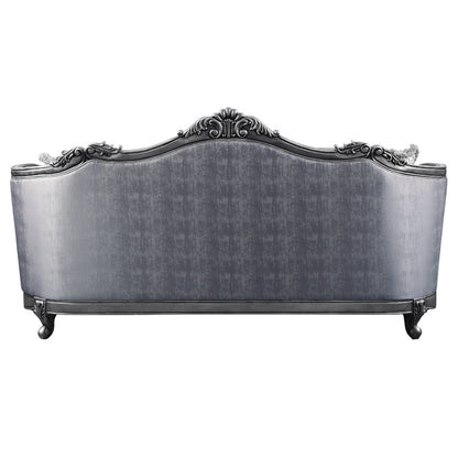 ACME Ariadne Fabric & Platinum Sofa with 5 Pillows Model 55345