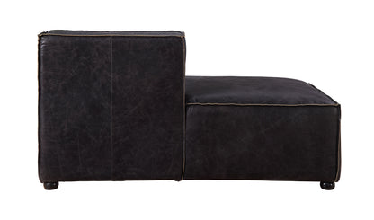 ACME Birdie Antique Slate Top Grain Leather Modular Chaise Model 56588