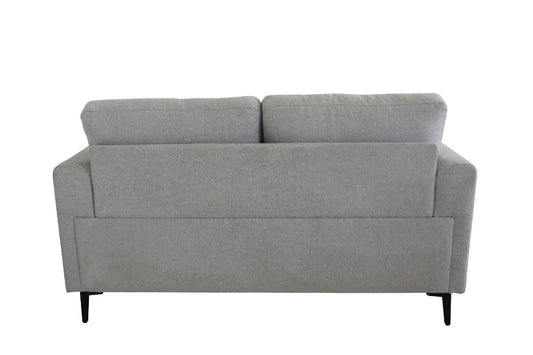 ACME Kyrene Light Gray Linen Loveseat Model 56926