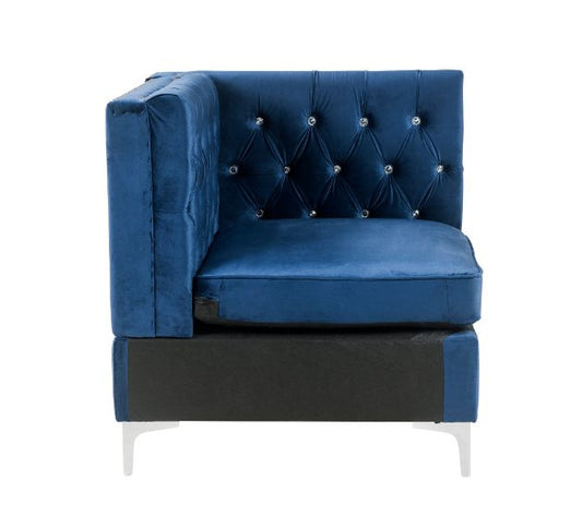 ACME Jaszira Blue Velvet Modular Wedge Model 57344
