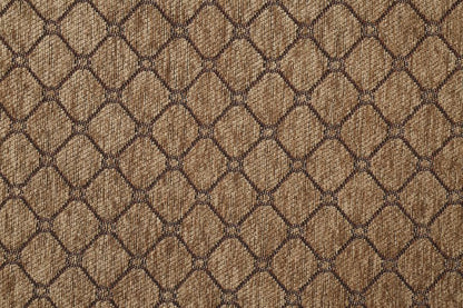 ACME Chateau De Ville Fabric & Espresso Sofa with 5 Pillows(Same LV01588) Model 58265