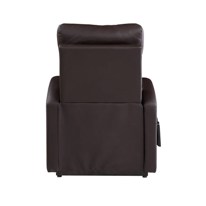 ACME Ricardo Brown Synthetic Leather Power Motion Recliner with Lift Model 59498
