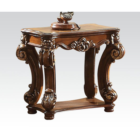 ACME Vendome Cherry End Table Model 82003