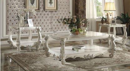 ACME Versailles Bone White Coffee Table Model 82123