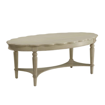 ACME Fordon Antique White Coffee Table Model 82920
