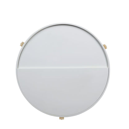 ACME Bodfish White & Natural Coffee Table Model 83215