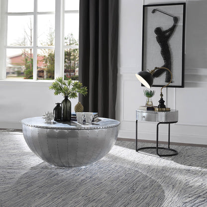 ACME Brancaster Aluminum End Table Model 84882