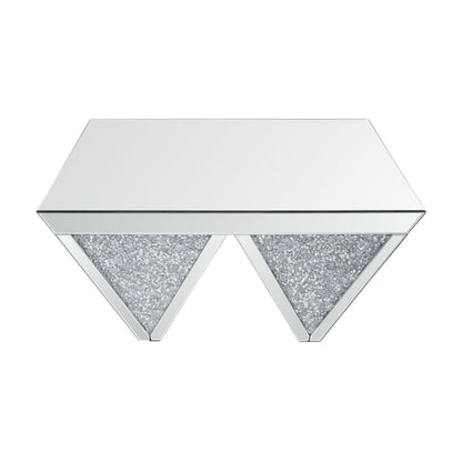 ACME Noralie Mirrored & Faux Diamonds Coffee Table Model 84900
