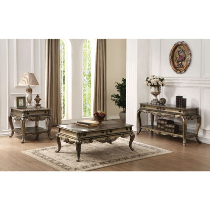 ACME Ragenardus Vintage Oak Sofa Table Model 86033