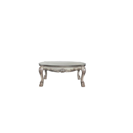 ACME Dresden Vintage Bone White Coffee Table Model 88170