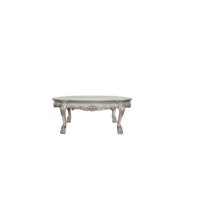 ACME Dresden Vintage Bone White Coffee Table Model 88170