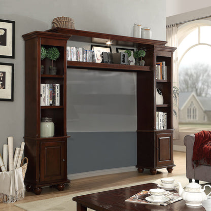 ACME Dita Walnut Entertainment Center Model 91105_KIT