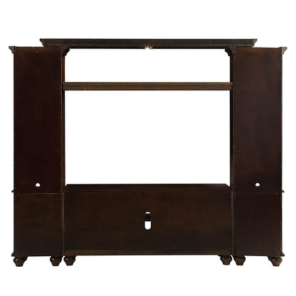 ACME Dita Walnut Entertainment Center Model 91105_KIT