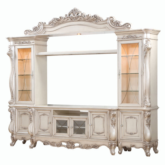 ACME Gorsedd Golden Ivory Entertainment Center Model 91440