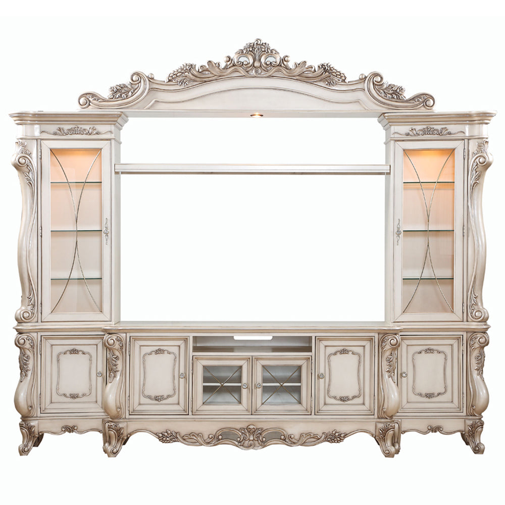 ACME Gorsedd Golden Ivory Entertainment Center Model 91440