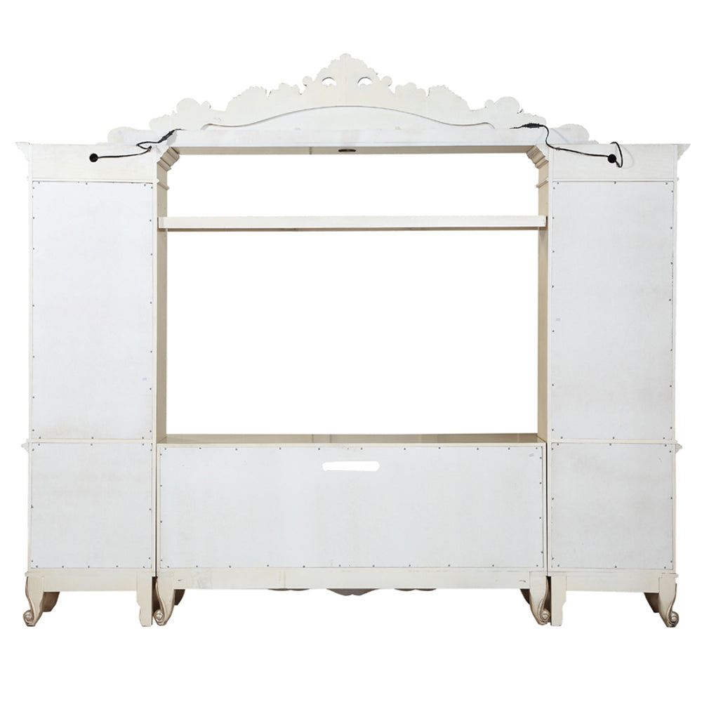 ACME Gorsedd Golden Ivory Entertainment Center Model 91440