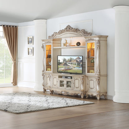 ACME Gorsedd Golden Ivory Entertainment Center Model 91440