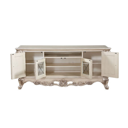 ACME Gorsedd Golden Ivory TV Stand Model 91443