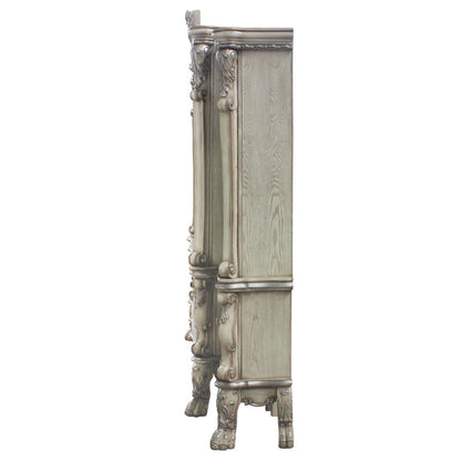 ACME Dresden Vintage Bone White Entertainment Center Model 91470