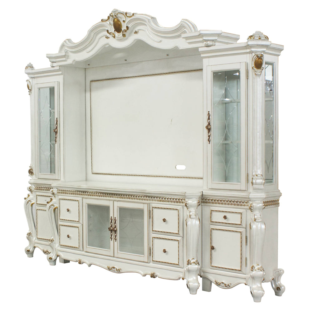ACME Picardy Antique Pearl Entertainment Center Model 91815