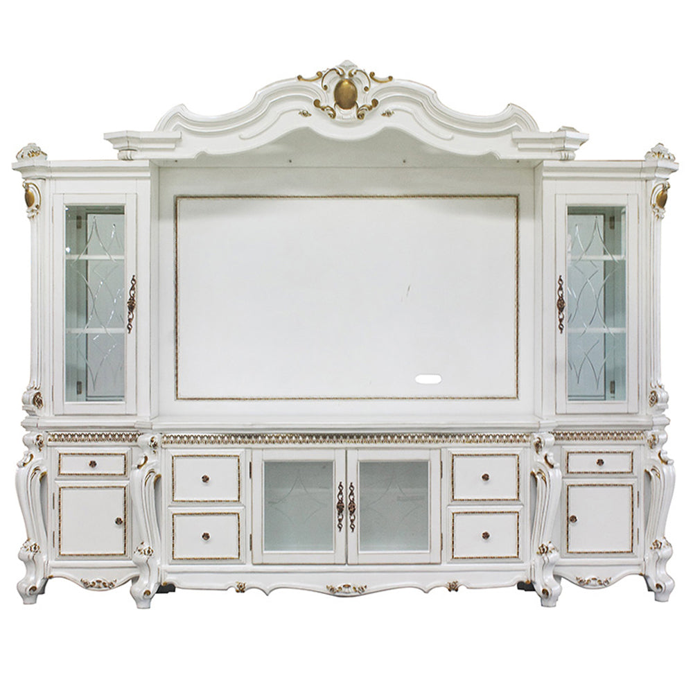 ACME Picardy Antique Pearl Entertainment Center Model 91815