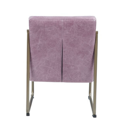 ACME Loria Wisteria Top Grain Leather Accent Chair Model AC00657