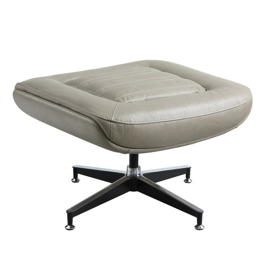 ACME Piran Twilight Top Grain Leather Ottoman Model AC02585
