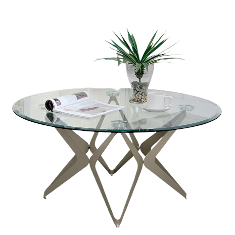 Furniture of America Alvise Champagne Contemporary Coffee Table Model CM4377C-TABLE
